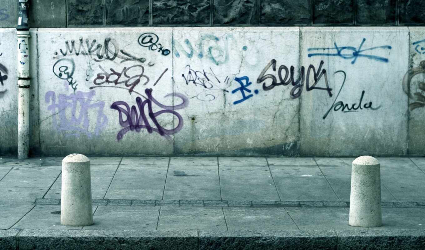 стена, graffiti, urban, graffito, raznyi, puzyr