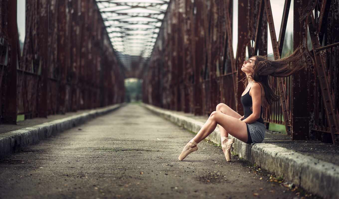 girl, Bridge, by, of, girl, song, feature, ballet dancer, bridge, shazam