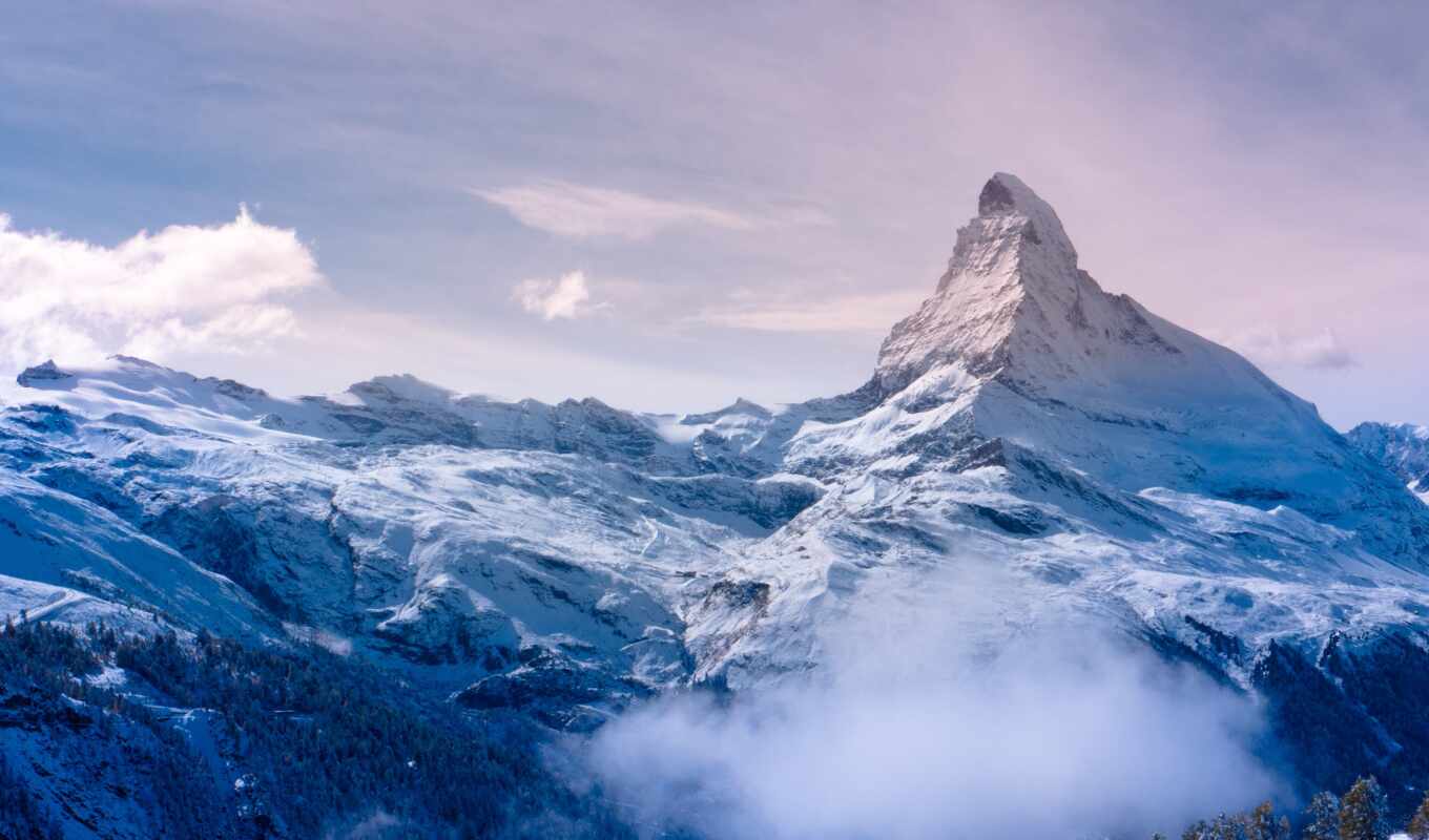 mountain, dream, height, matterhorn, border, is located, mountains, alpine