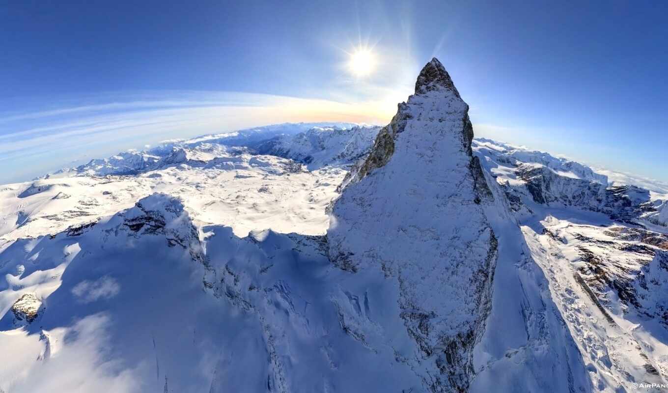 the alps, peaks