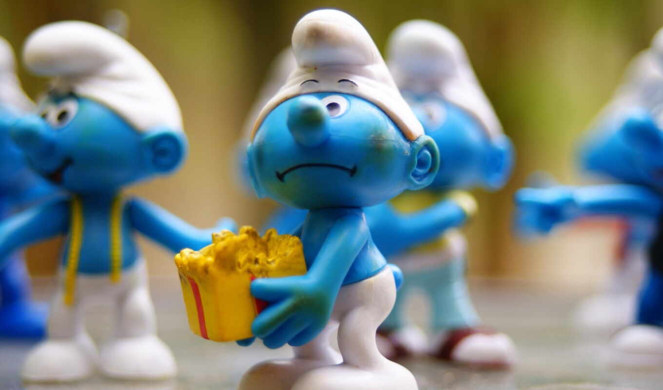with, gifts, smurfs, response, lifehacker