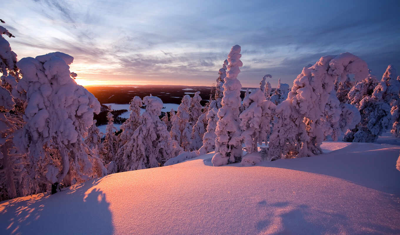 high, screen, fond, fund, Finland, winter, snow