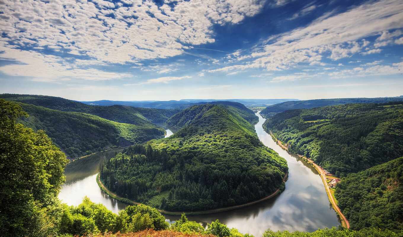 nature, mountain, France, alsace, pin, river, border, discover, sahar, lorraine, Vosges mountains