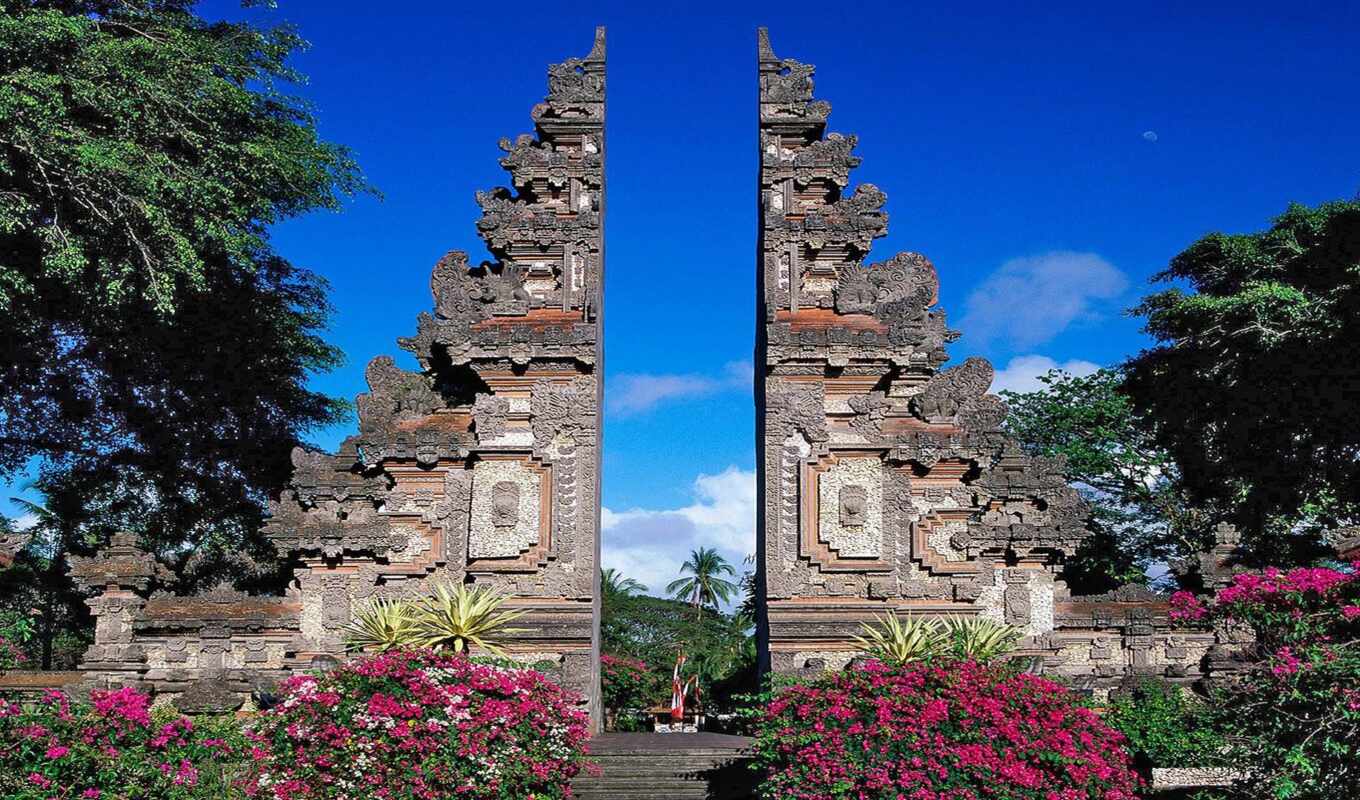 temple, island, place, holiday, bali, travel, indonesia, monument, asia, indonesian