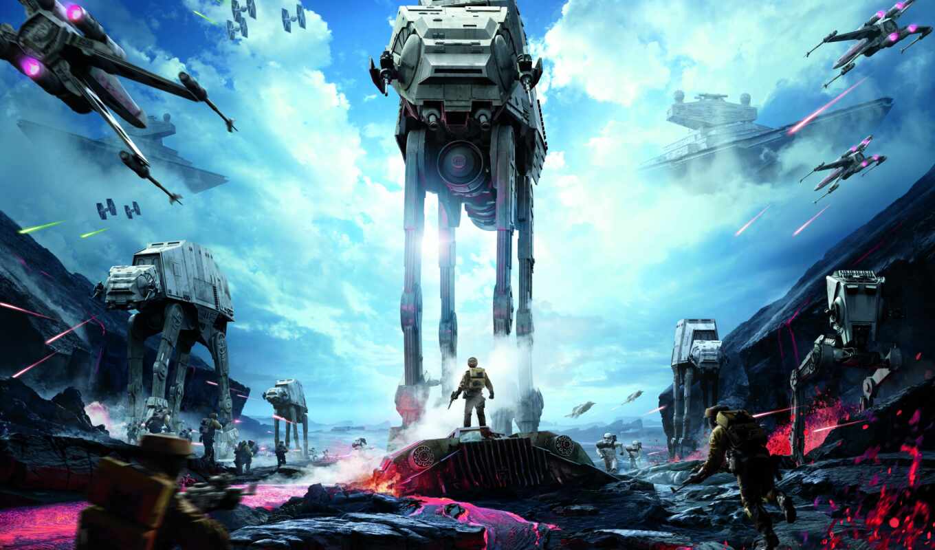 game, fantastic, screenshot, star, was, to be removed, poster, art, battlefront