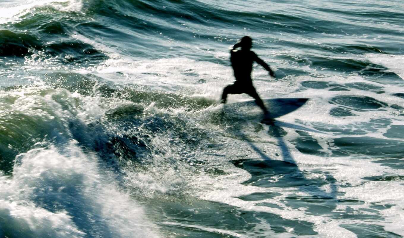 parede, картинка, пляж, por, surf, pantalla, волна, surfer, мокрый костюм, im-gene, ordenado