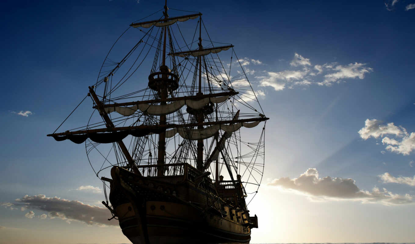 черная, корабль, моря, карибского, встречу, pearl, солнцу, article, пираты, фотообои