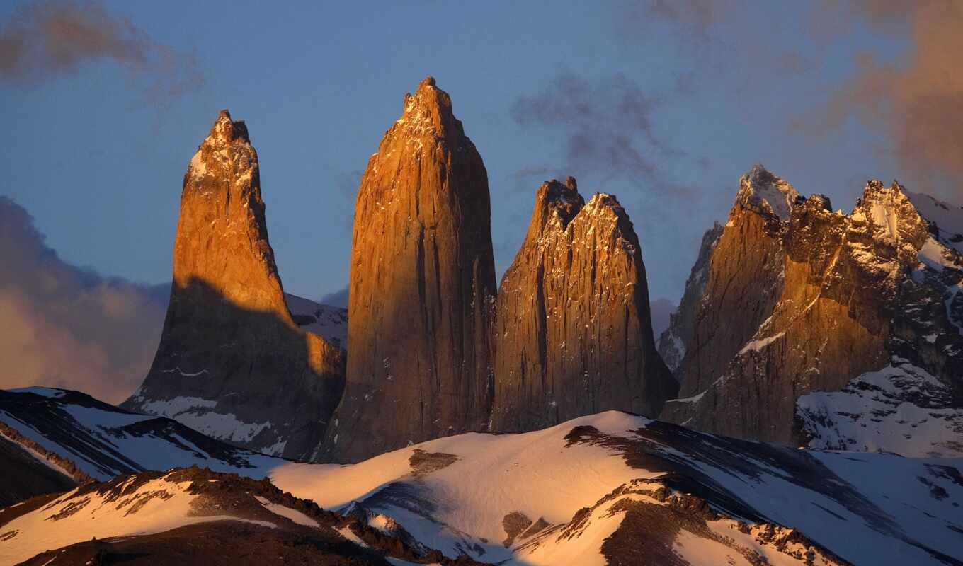 del, park, paine, patagonia, national, torre