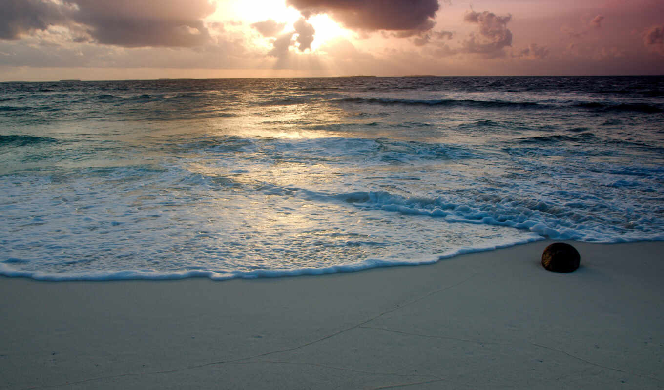 картинка, water, пляж, landscape, море, песок