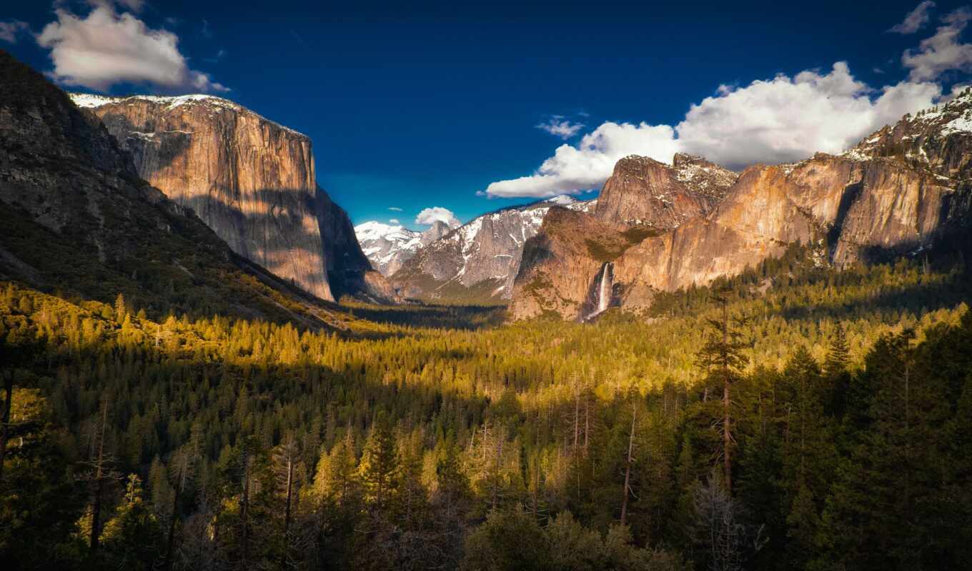 nature, forest, park, national, puzzle, valley, beautifully, yosemite, mountains, alcatel