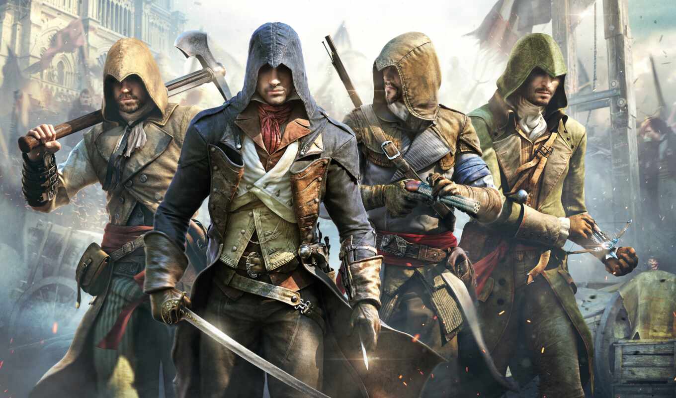 game, playstation, one, creed, assassin, ассасин, убийца, xbox, robertson, unity
