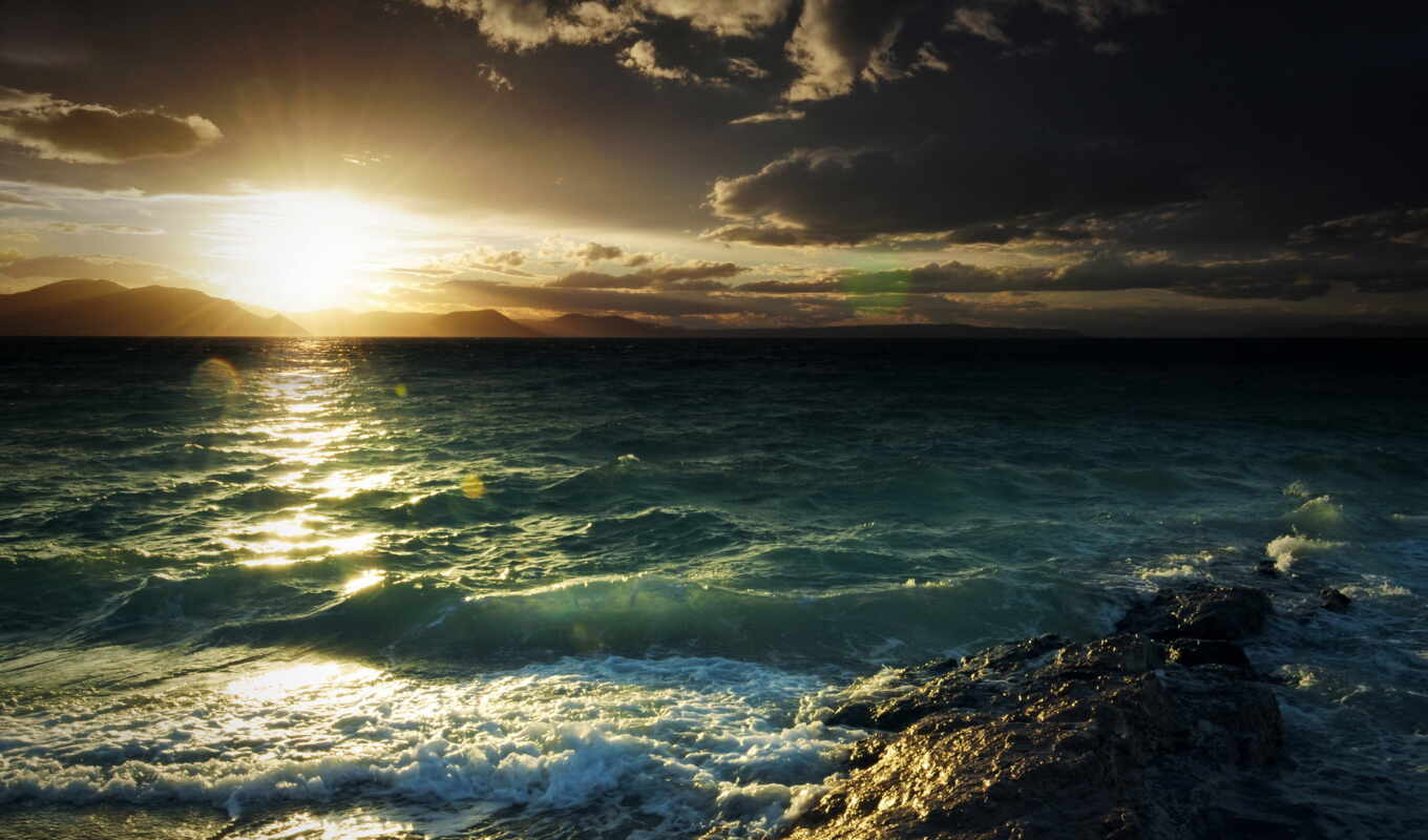 nature, water, sea, ocean, wave