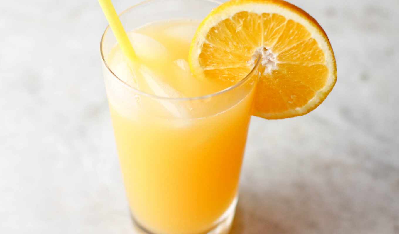 коктейль, апельсин, drink