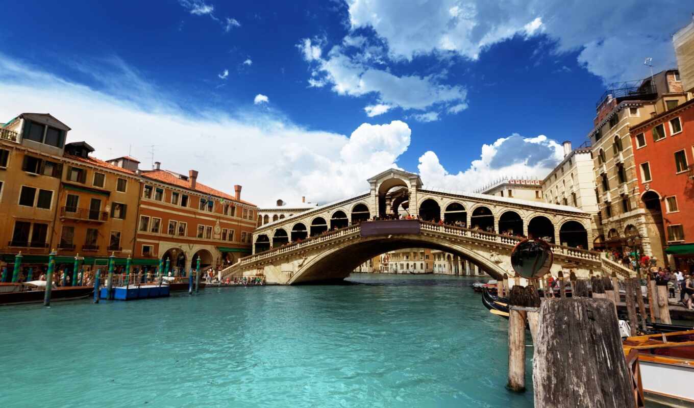dee, Bridge, venice, canal, italian, italy, Venice, bridge, rialto, photo wallpapers