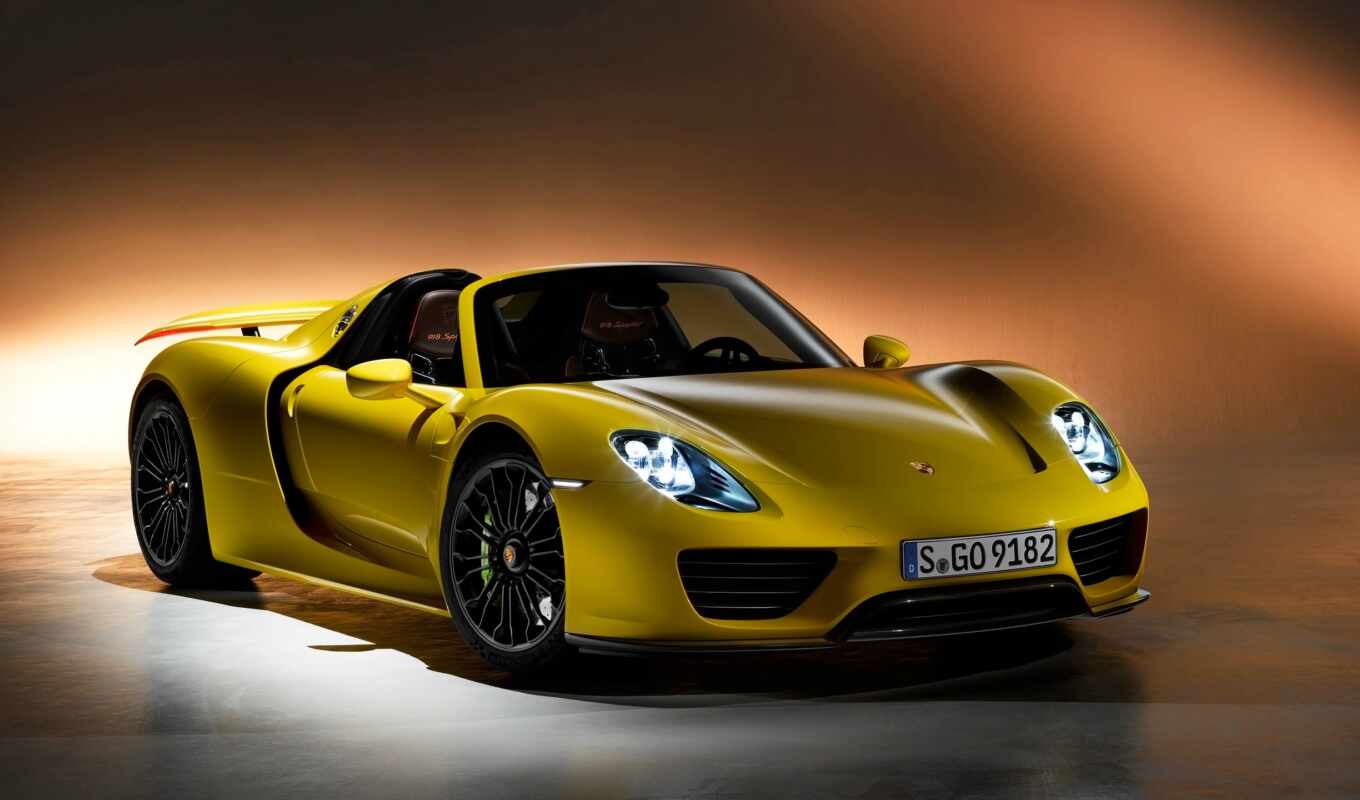 increase, Porsche, yellow, hybrid, spy, detailed