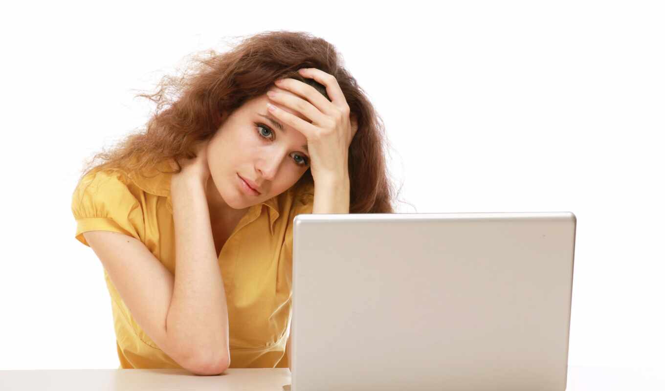 girl, a laptop, ace, when, website, today, work, Internet, hosting, miro