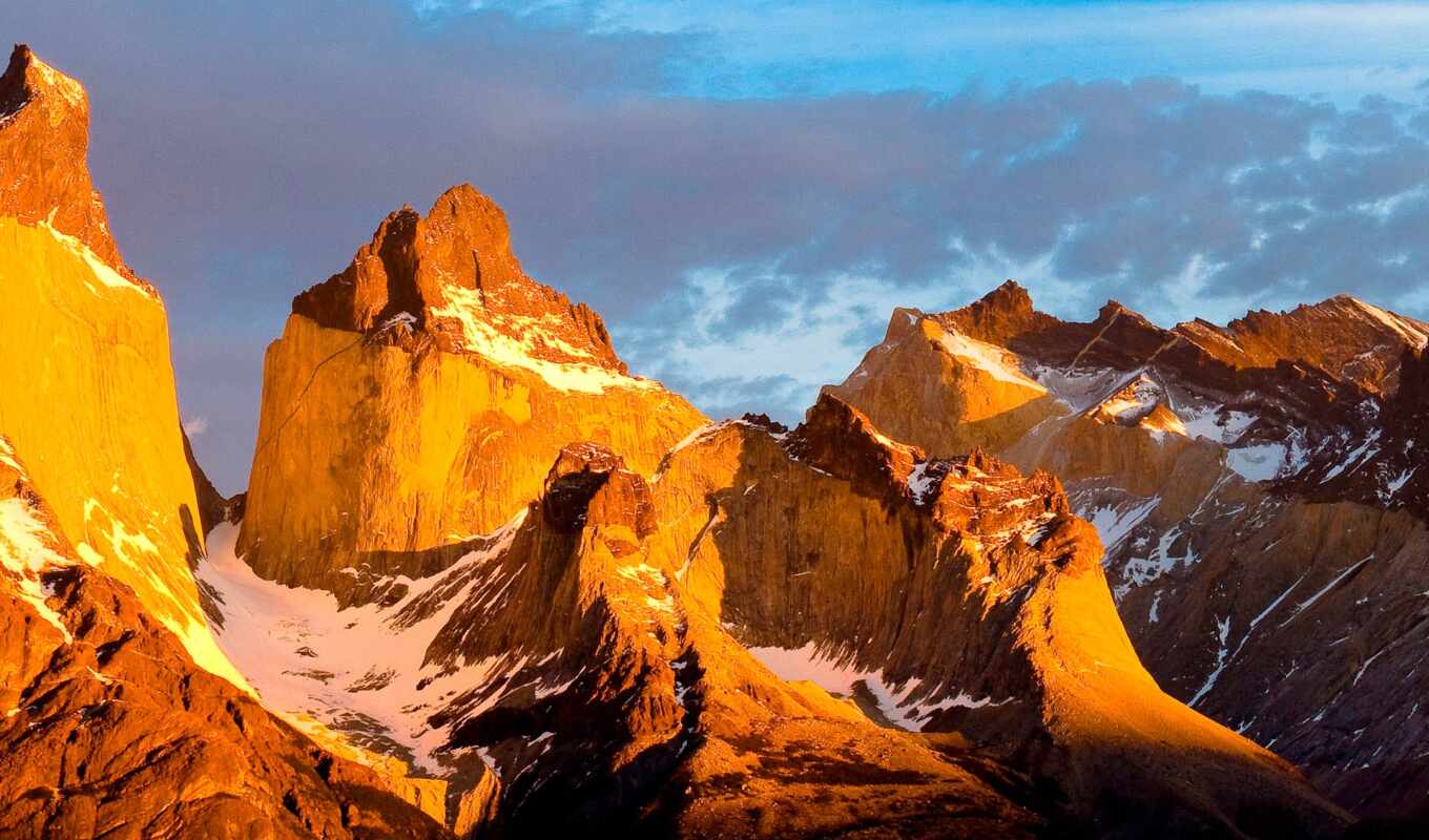 гора, del, park, paine, chile, patagonia, national, torre, панорамный, чилийцы