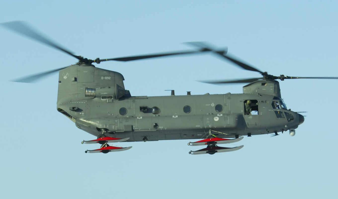 military, transport, helicopter, only, chinook
