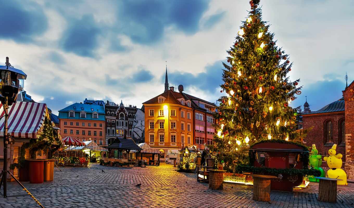 market, дерево, christmas, square, dome
