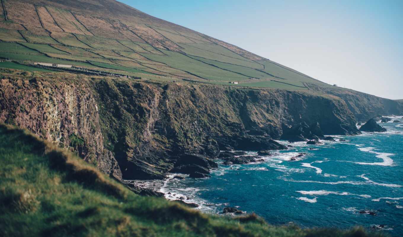 ирландский, ireland, cliff, health, полуостров, dingle, приготовление