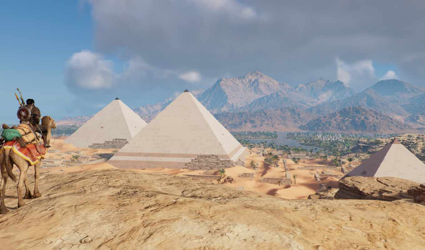 creed, assassin, пирамида, origin