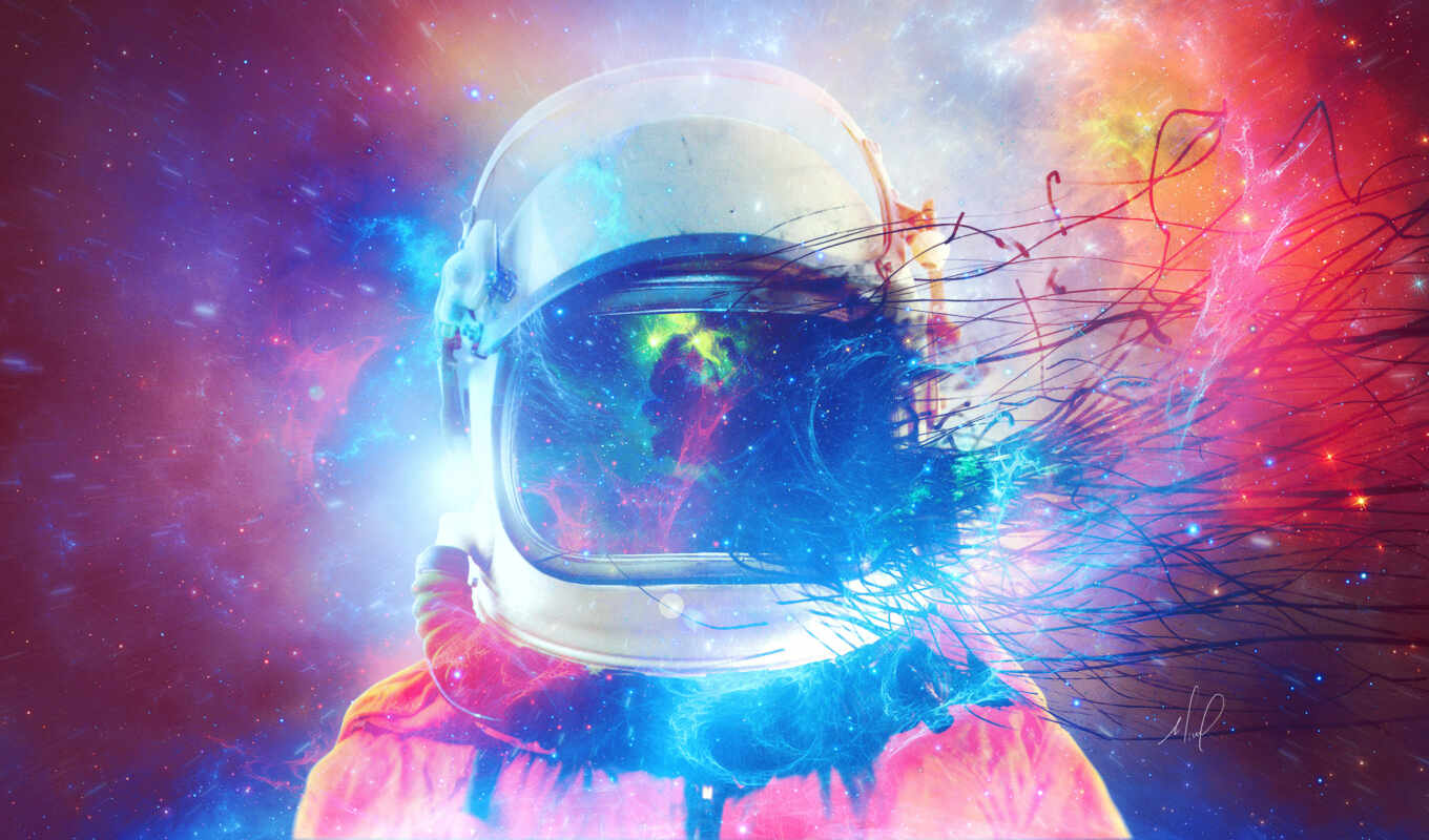 art, price, sound, cosmonaut, gifs, surrealism, route, amino, space suit, coub