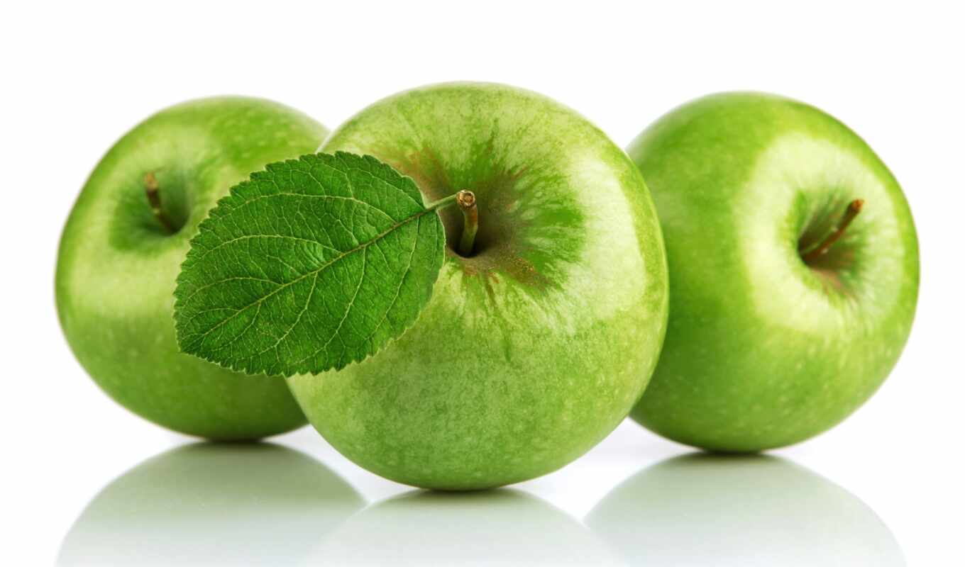 white, зеленые, яблоки, apples, фрукты, чему, снятся