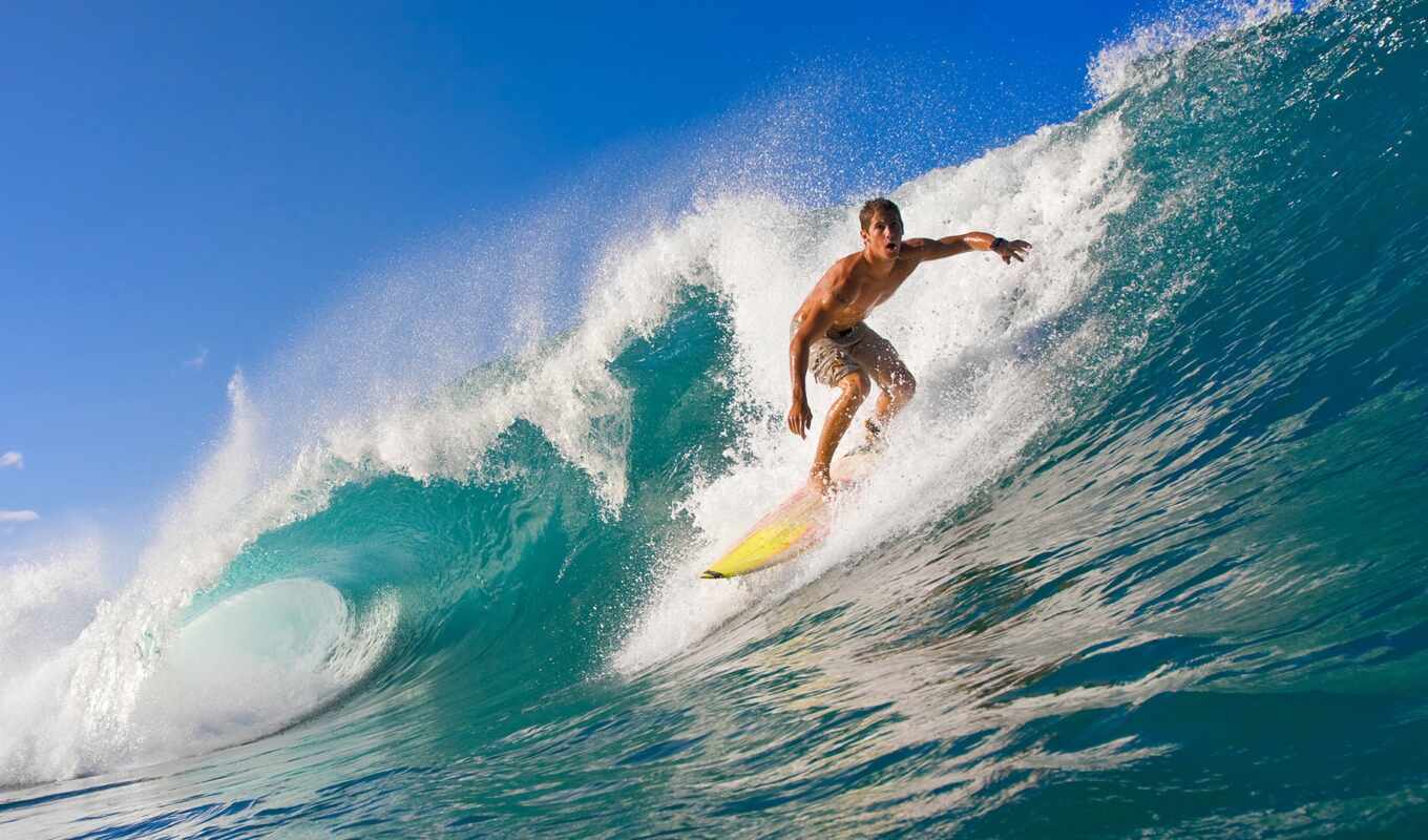 free, доска, water, море, спорт, wide, ocean, волна, сёрфинг, surfer