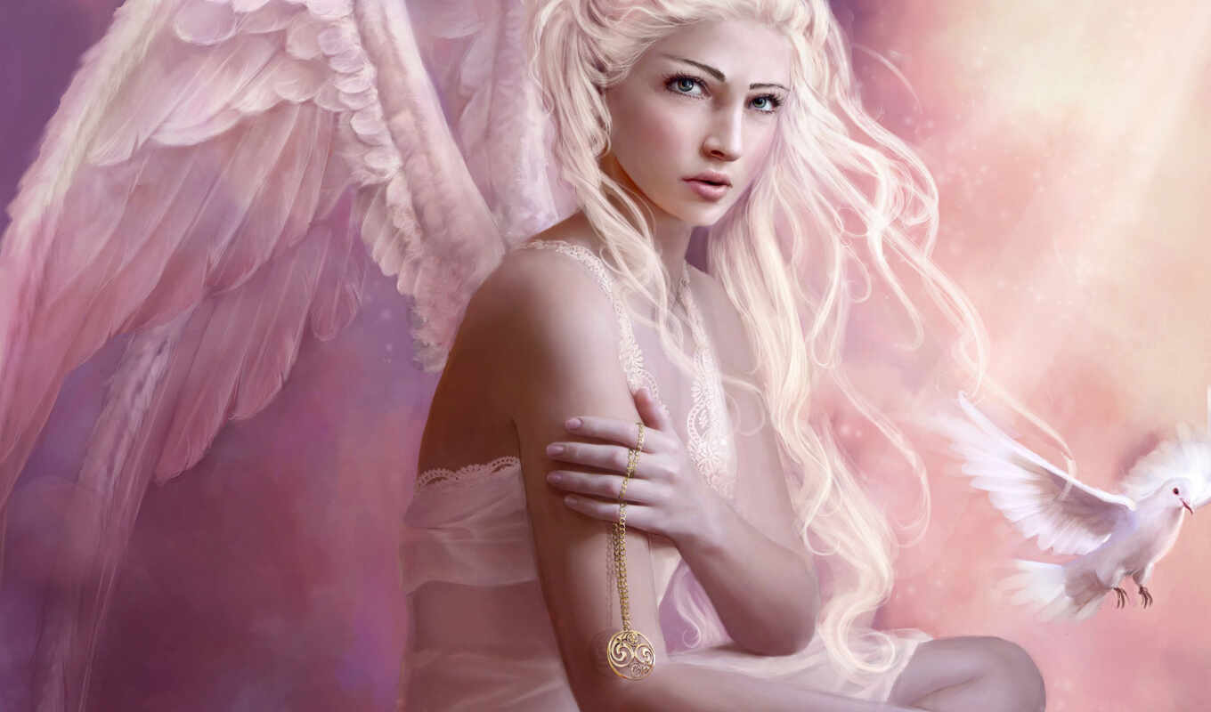 wallpaper, girl, fantasy, girl, angel, wings, angels