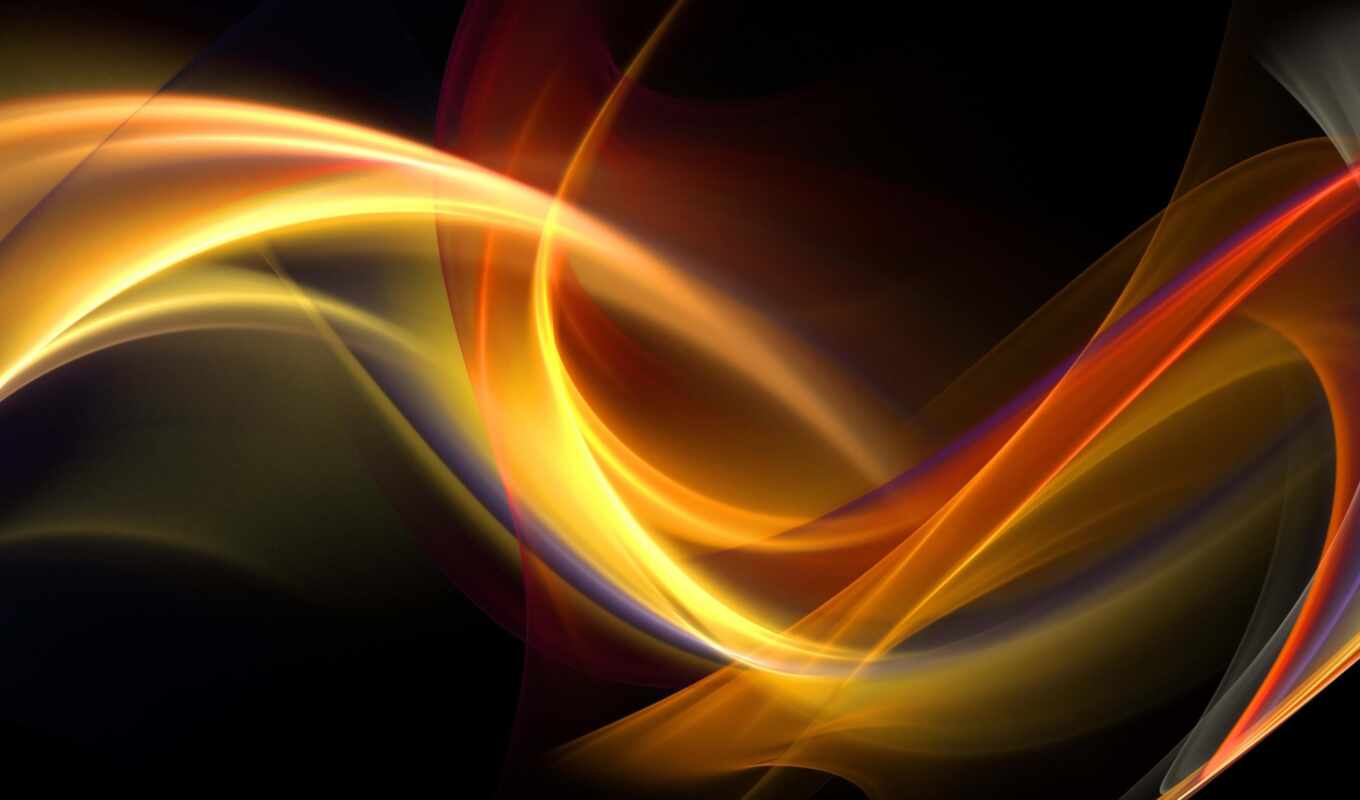 graphics, abstraction, light, random, fire, flame, orange, color, yellow