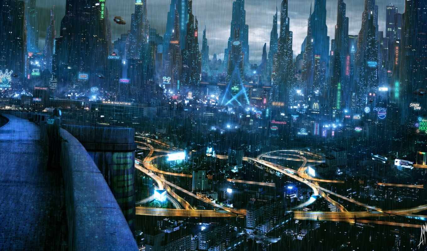 wallpaper, style, style, city, lights, future, cyberpank, cyberpunk