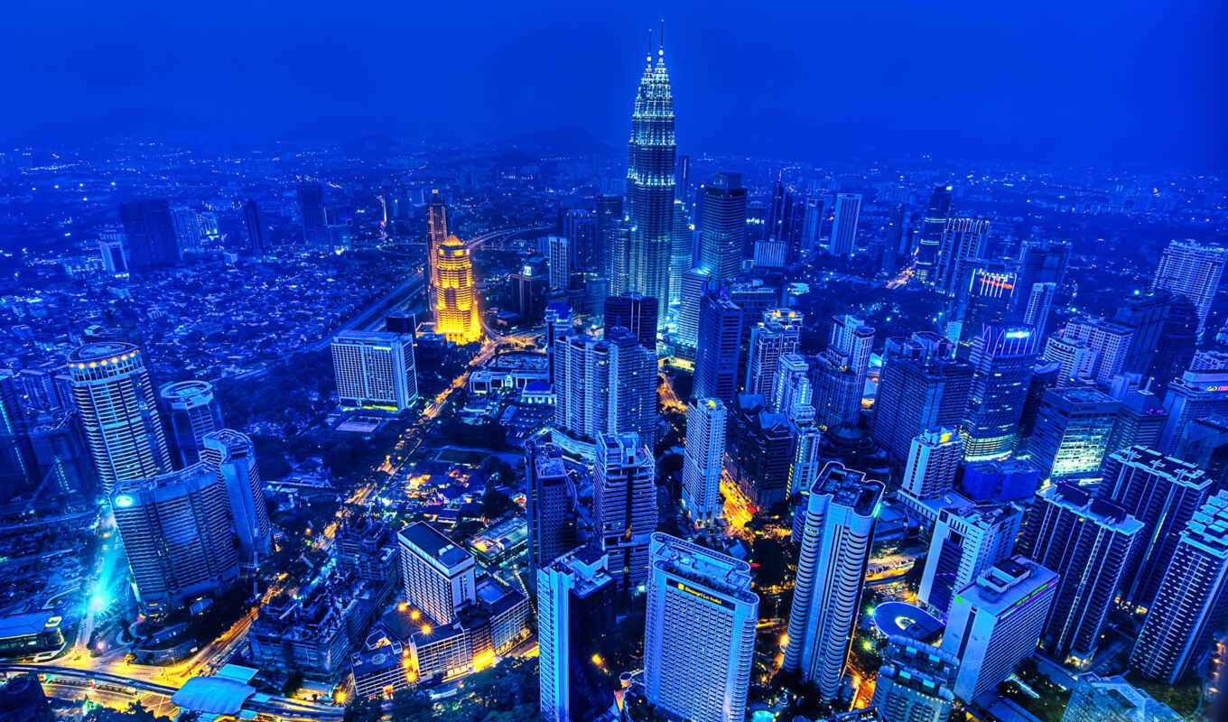 city, night, cities, kuala, lumpur, malaysia