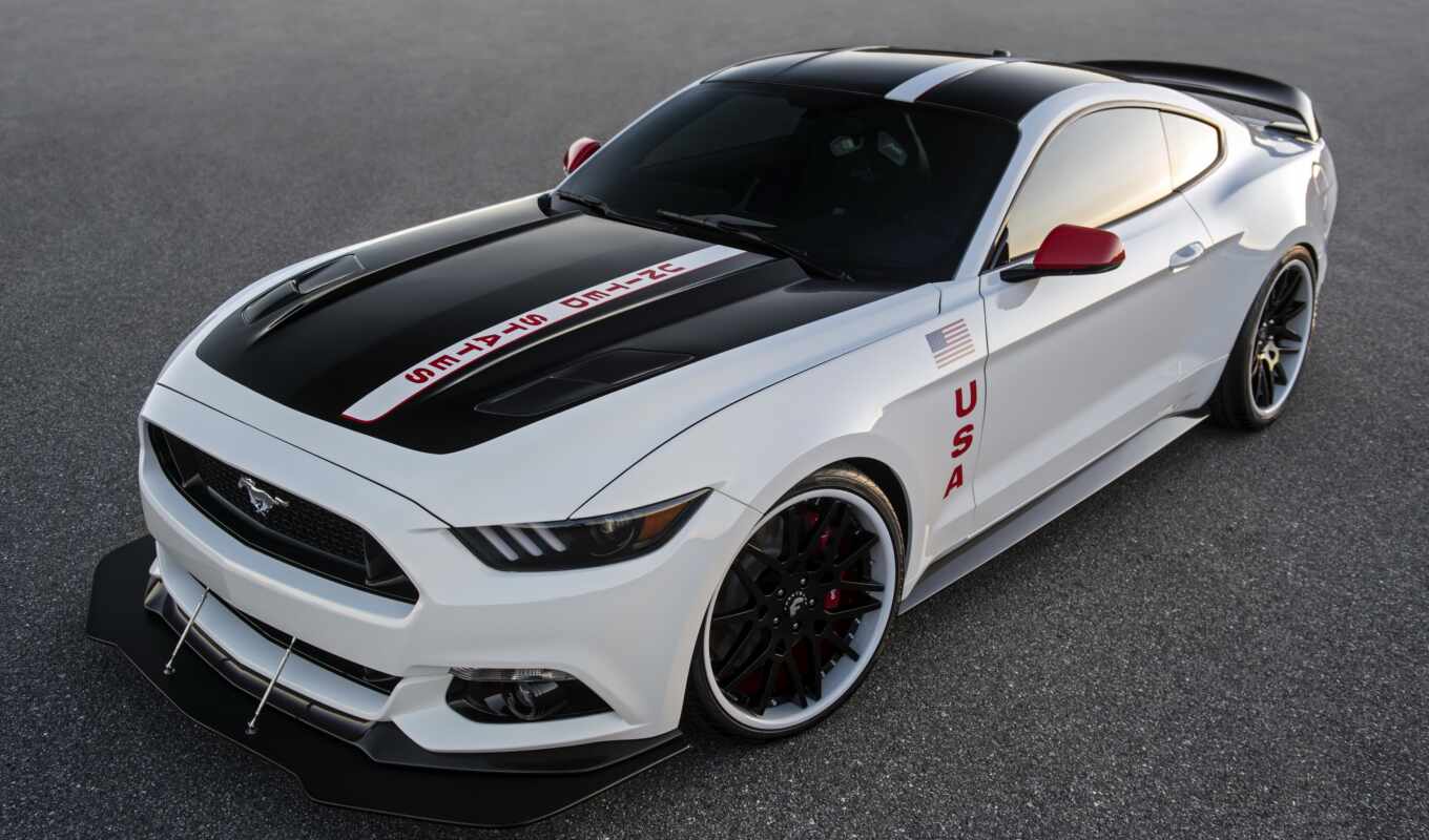 white, tuning, ford, mustang, publication, apollo
