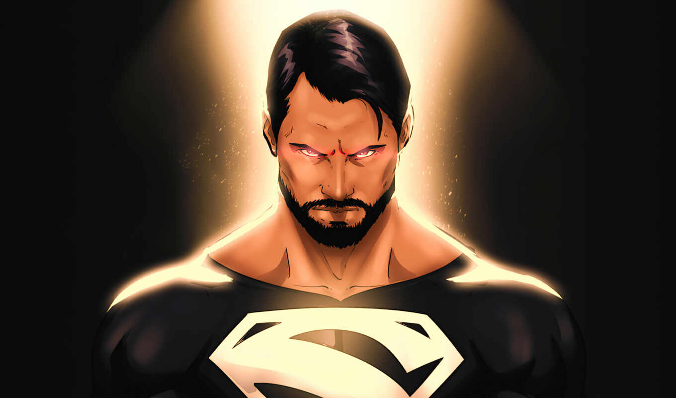 black, league, comics, suit, cut, justice, superman, superhero, top