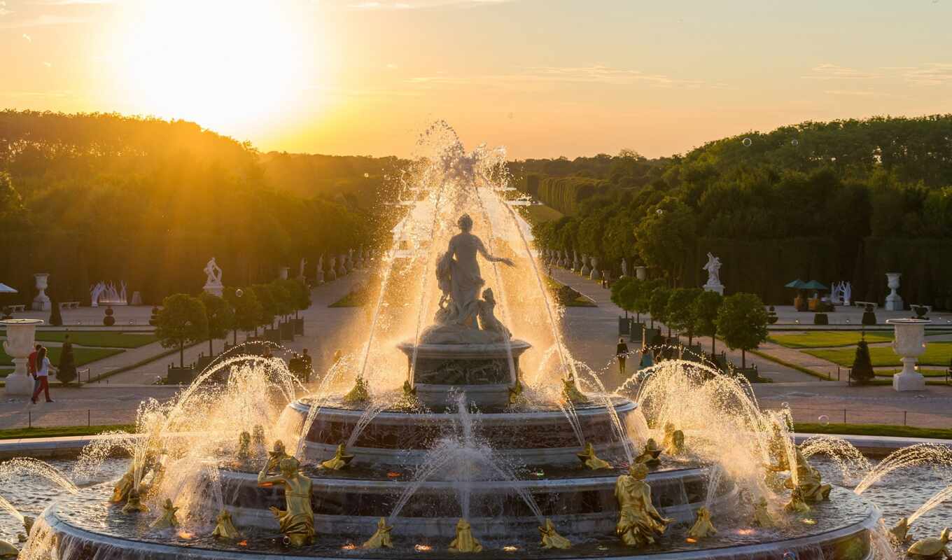 fountain, world, франция