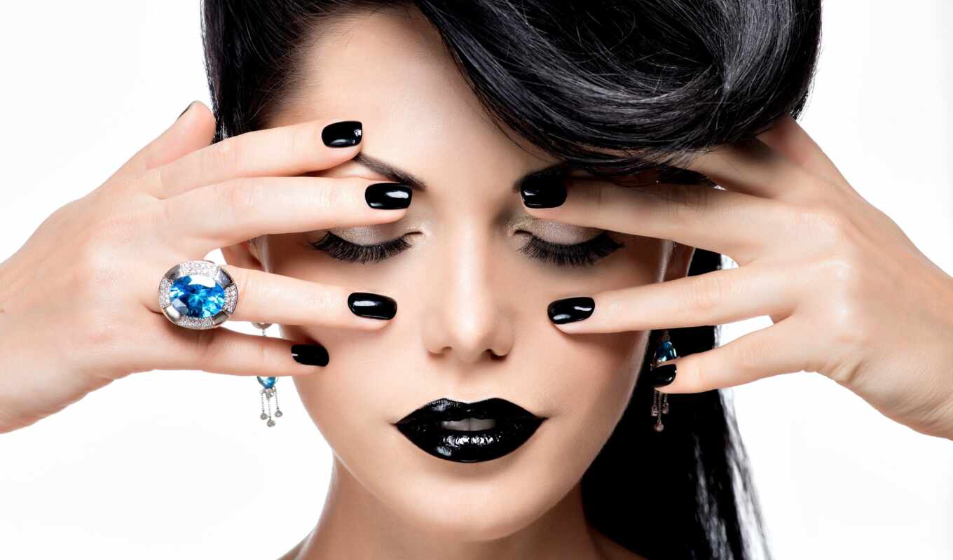 always, manicure, design, dark, mode, nails, trend, everything, modular, wmj