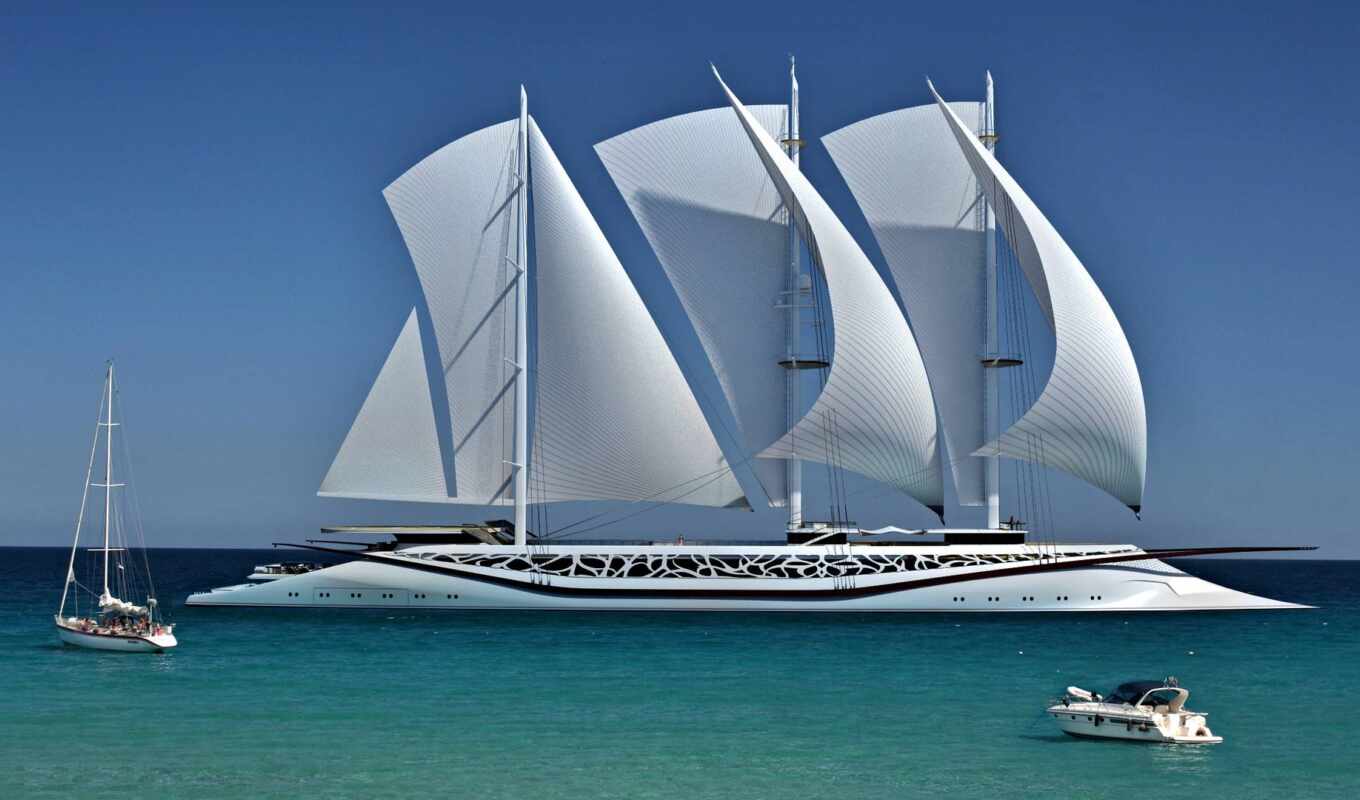sea, yacht