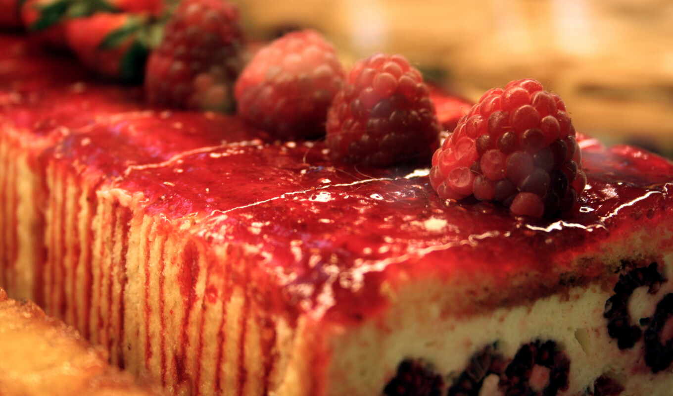 meal, dessert, strawberry, cake, dessert