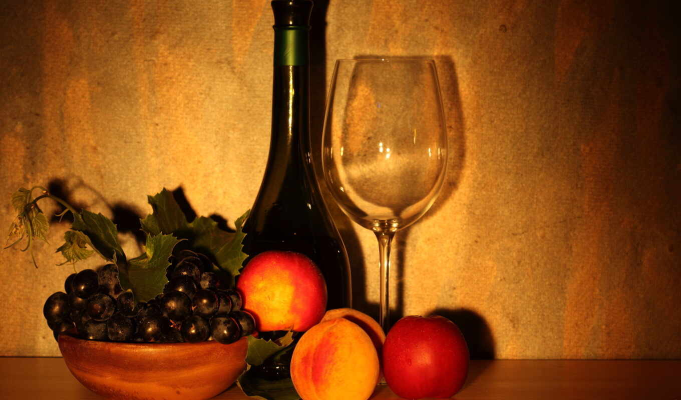glass, wine, fetus, grape, grape