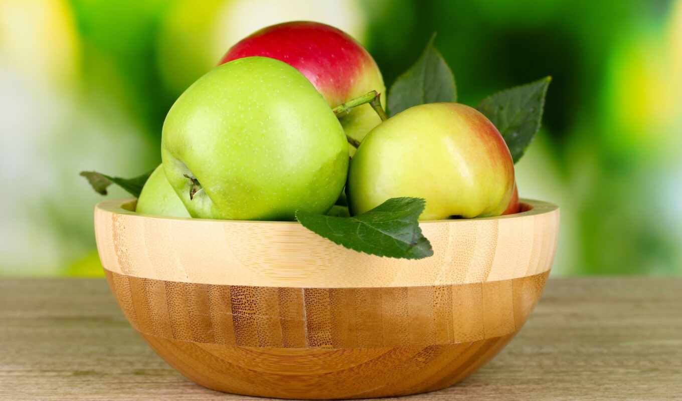 apple, зелёный, плод, панкреатит