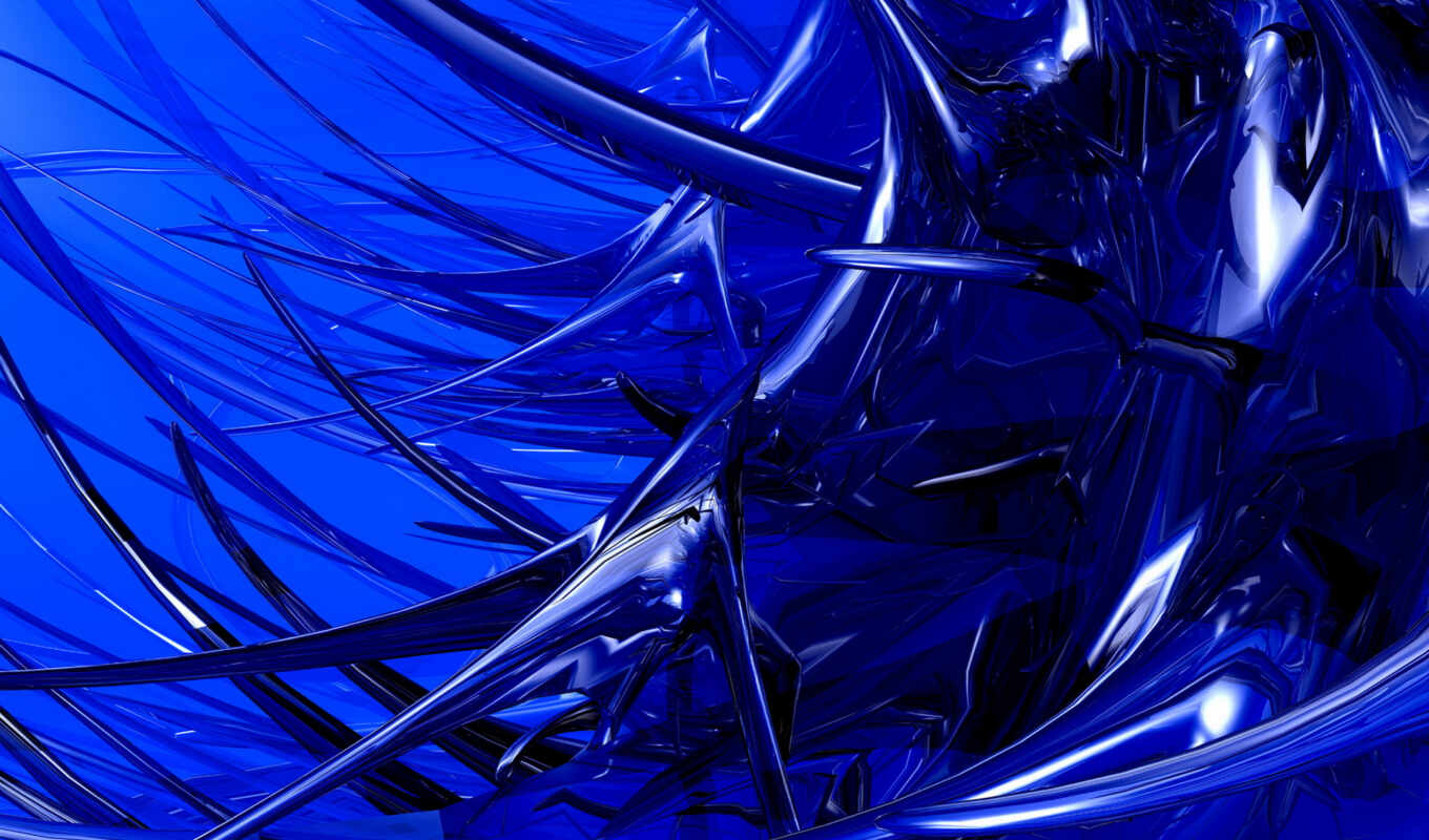 graphics, widescreen, abstract, blue