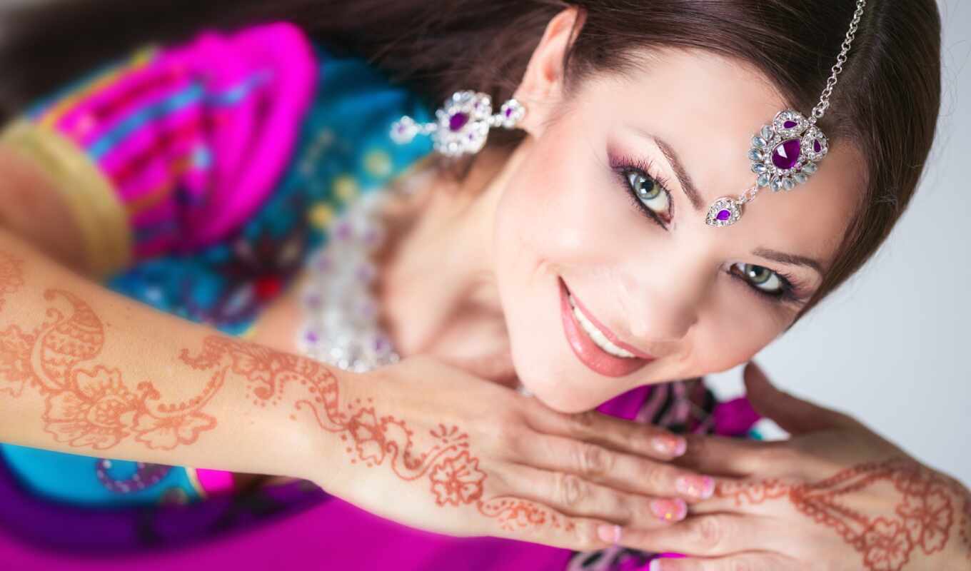 style, beautiful, indian, makeup, eastern