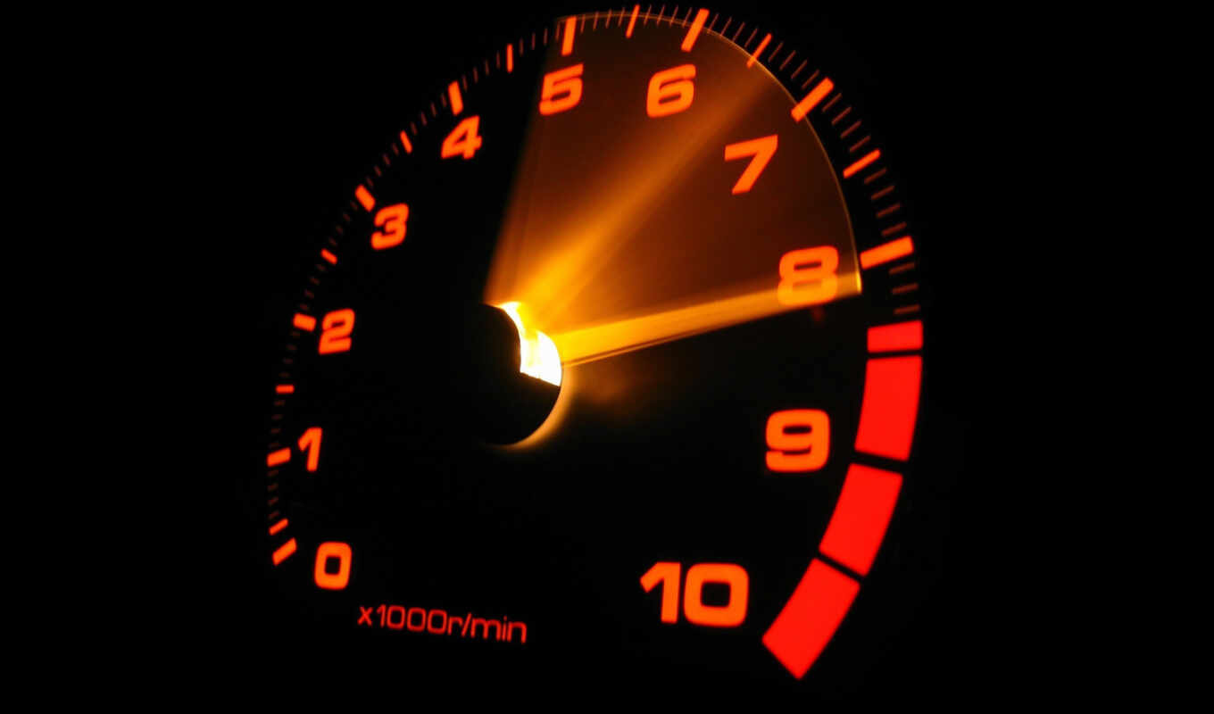 speedometer, mark, tachometer