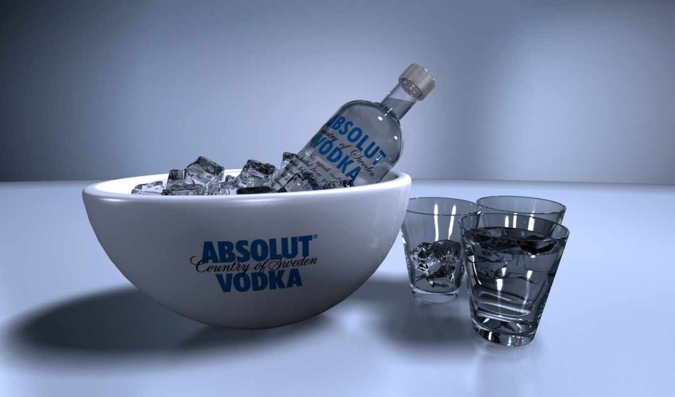 alcohol, vodka, absolute