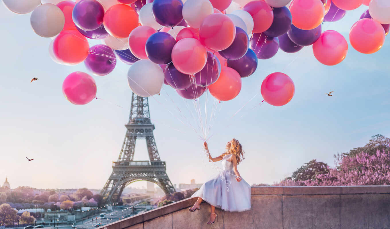 girl, Paris, ball