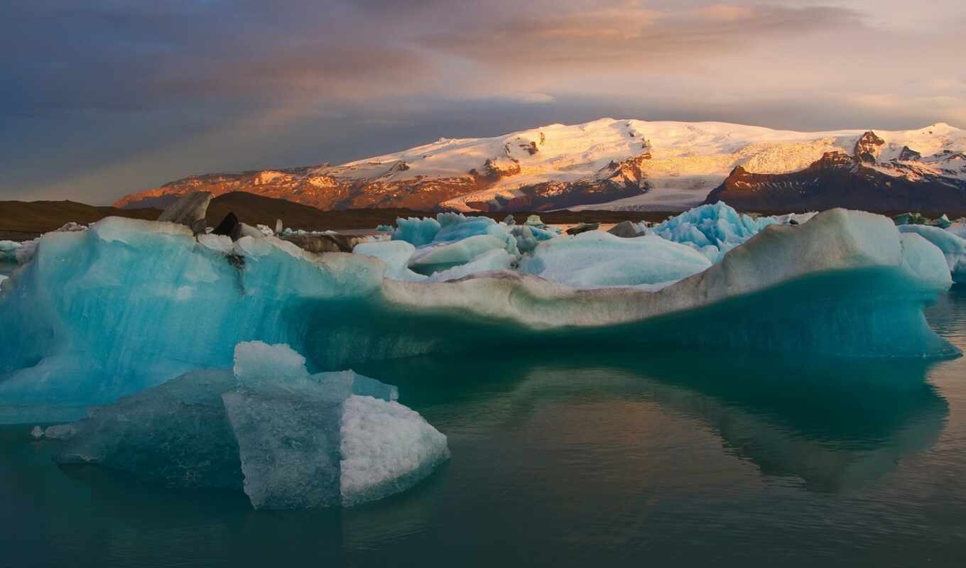 landscape, айсберг