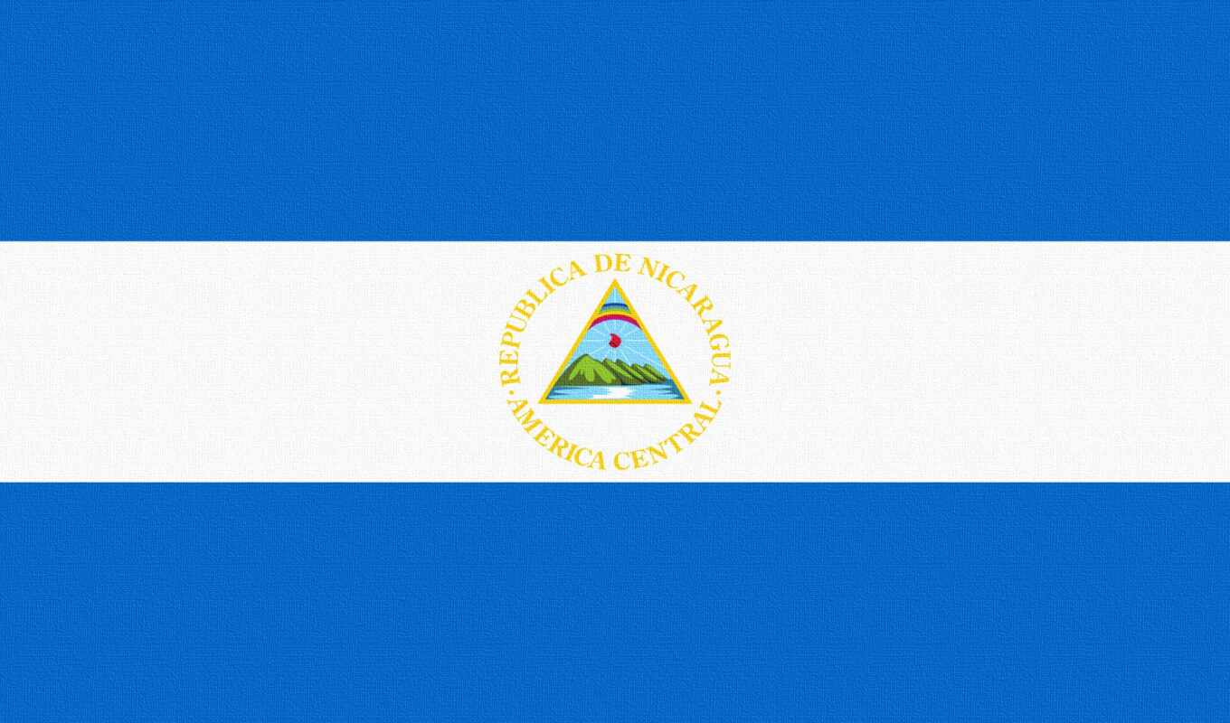 amazon, bandera, national, Nicaragua, magflag