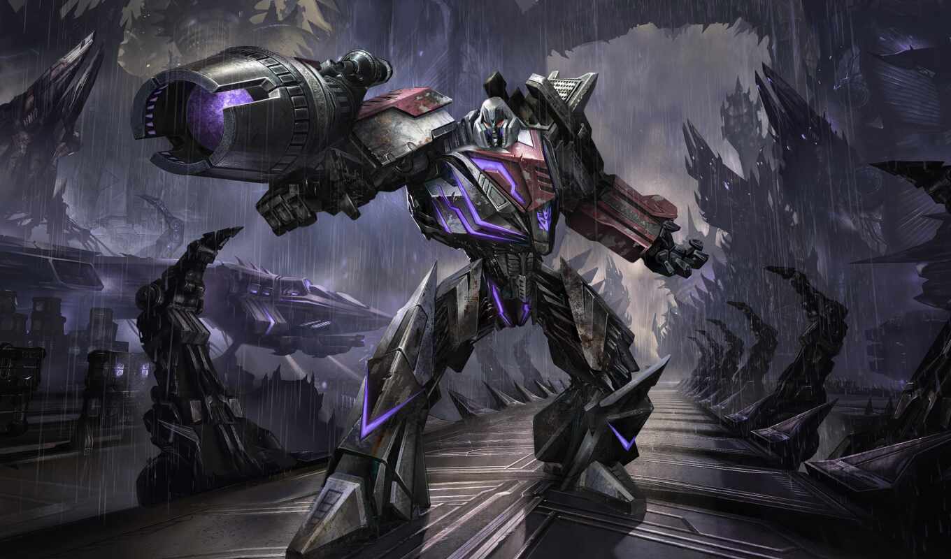 desktop, from, Photo, game, games, drawings, games, was, transformers, megatron, cybertron, popular