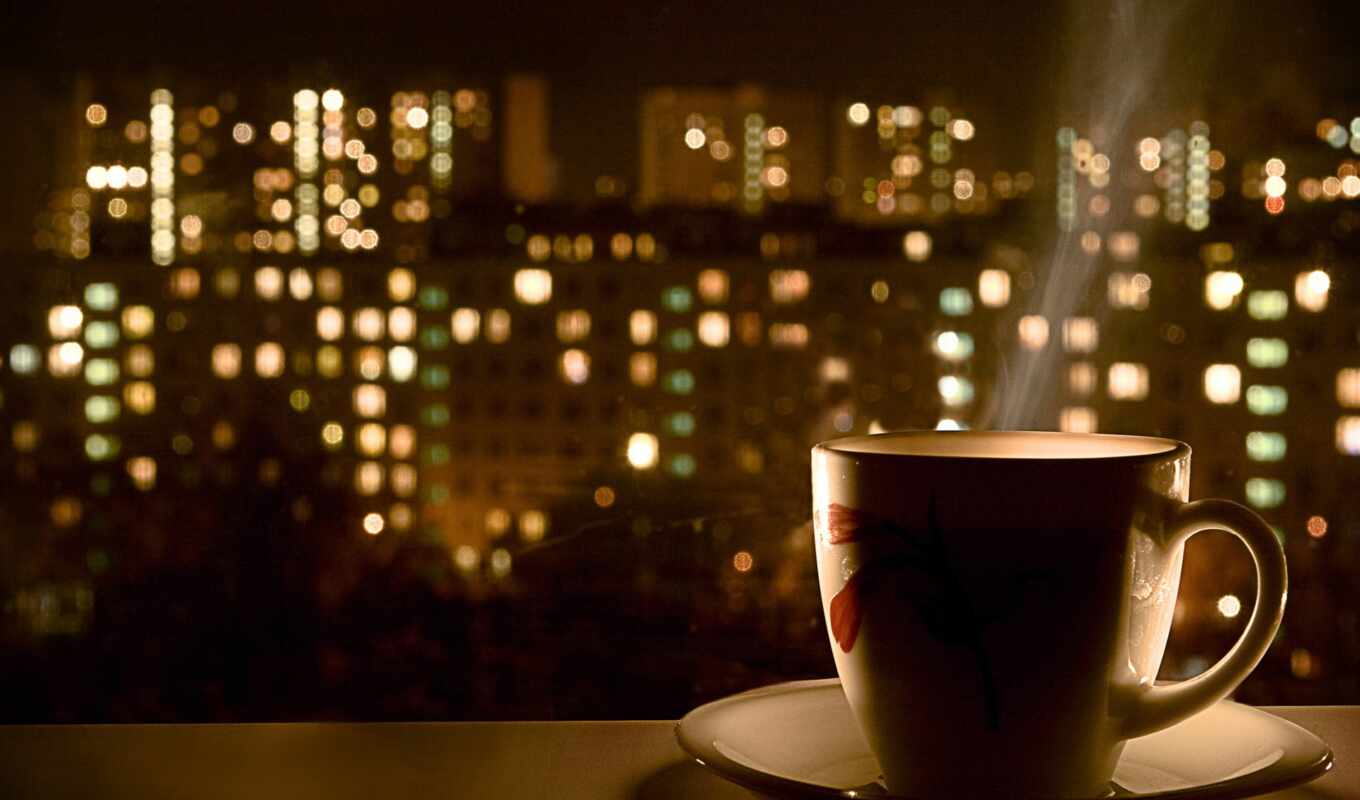window, cup, good, tea, chau, hot