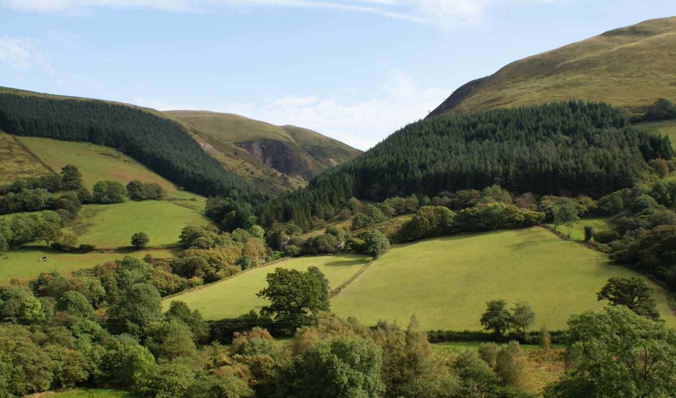 landscape, great britain, wale, oir